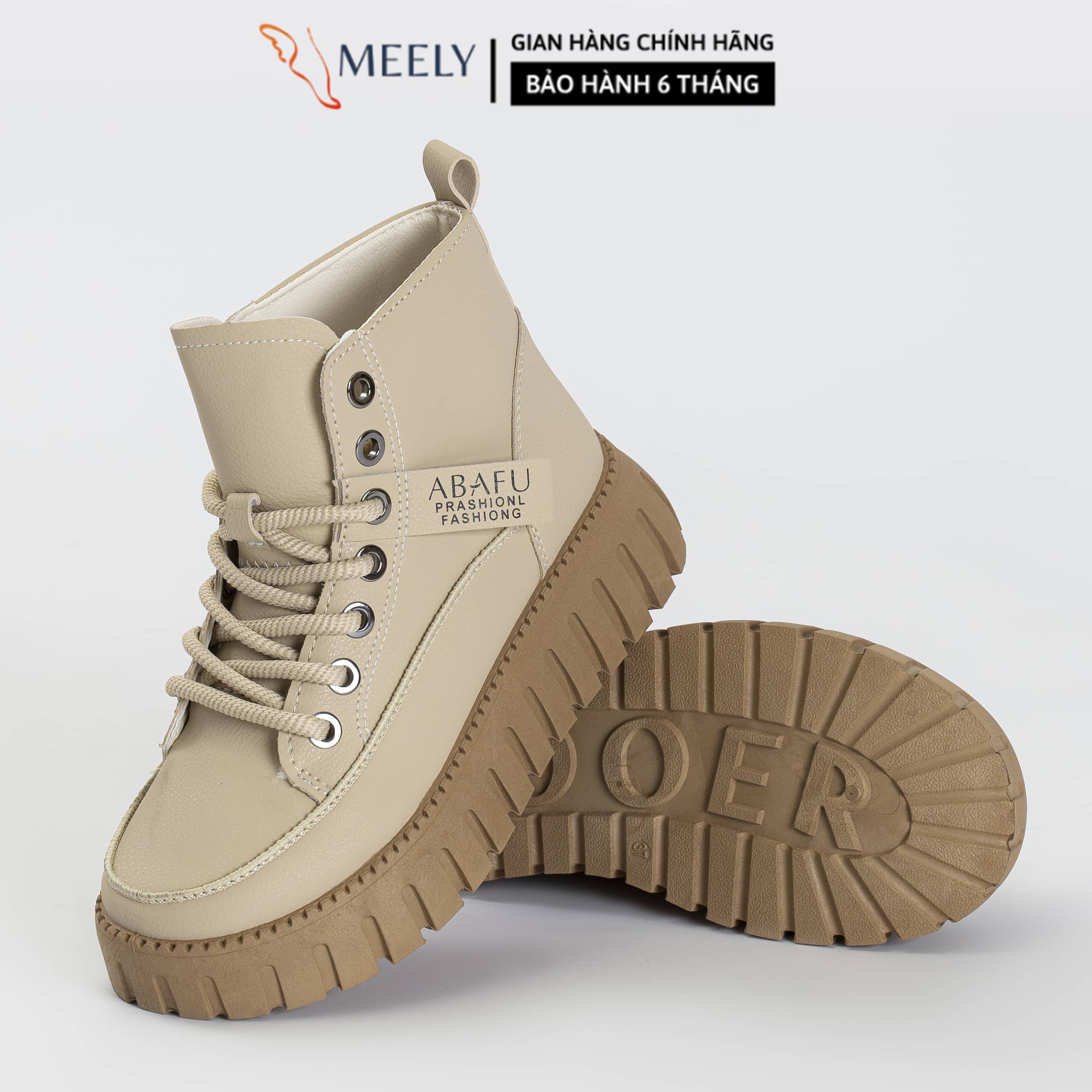 Mô tả Giày Boots Nữ Đế Cao Bốt Nữ MEELY Phiên Bản Hàn Quốc Trẻ Trung Năng Động - ZY12 - 3