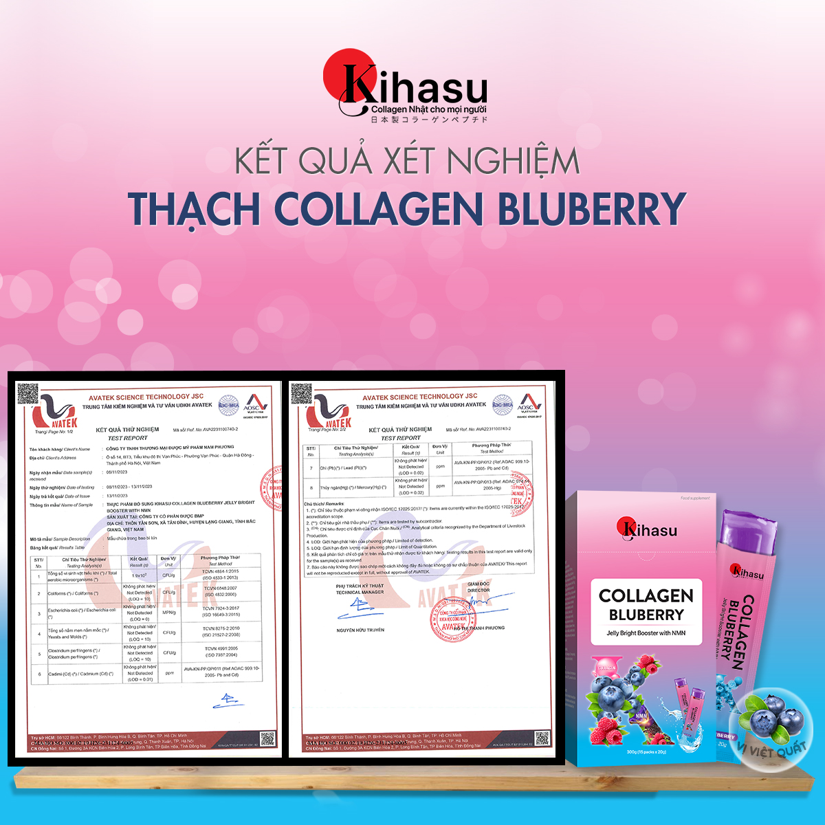 Mô tả Thạch Collagen Kihasu Vị Việt Quất Làm Đẹp Da Từ Bên Trong, Chống Lão Hóa, Tăng Cường Độ Ẩm, Hương Vị Thơm Ngon Dễ Dùng - 4