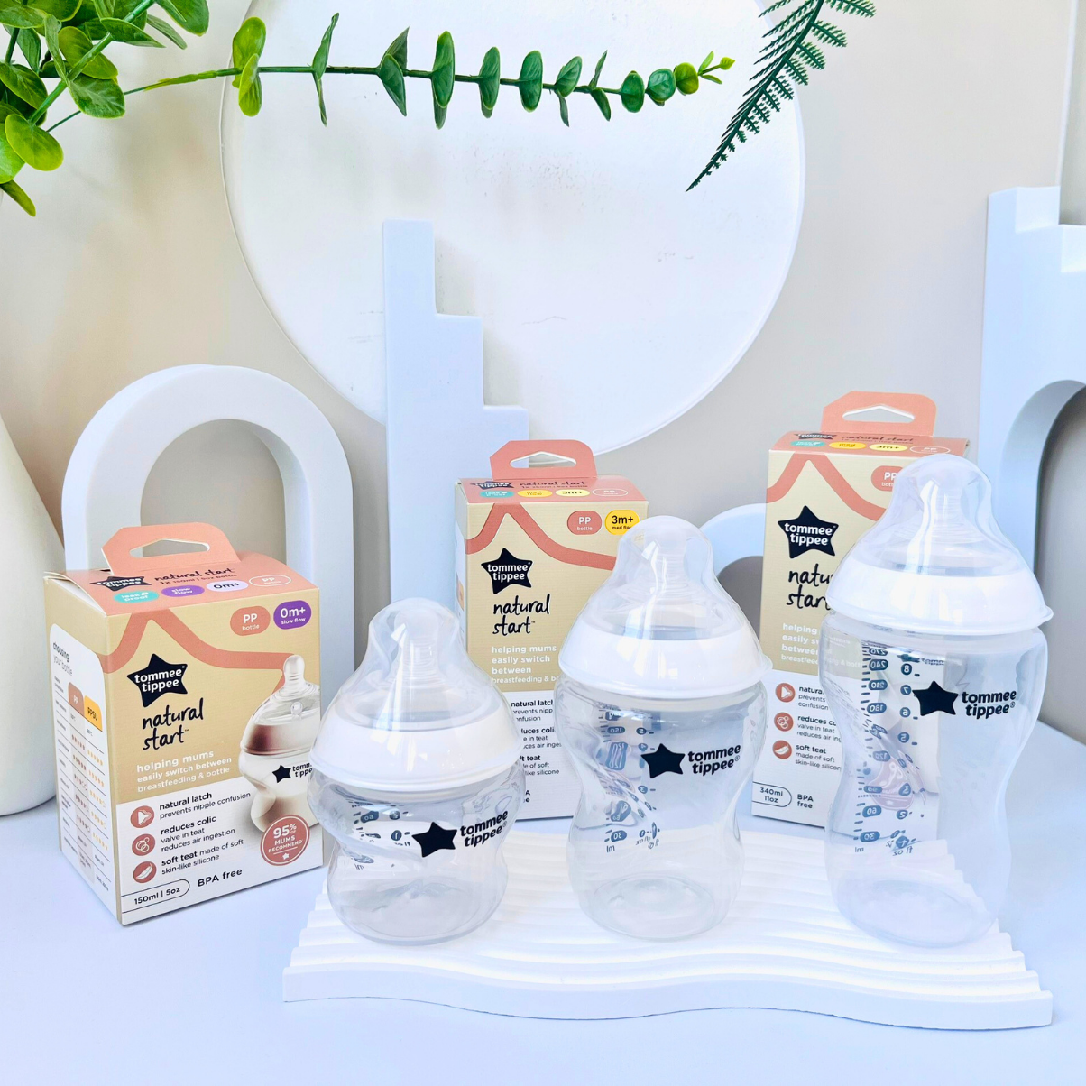 Mô tả Bình Sữa PP Ty Siêu Mềm Tự Nhiên Tommee Tippee Natural Start 150ml, 260ml, 340ml, Cho Bé Từ Sơ Sinh - 2
