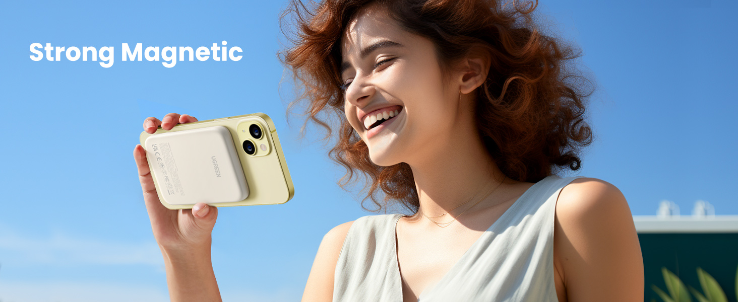 Pin sạc dự phòng nam châm Ugreen PB560 5000mAh