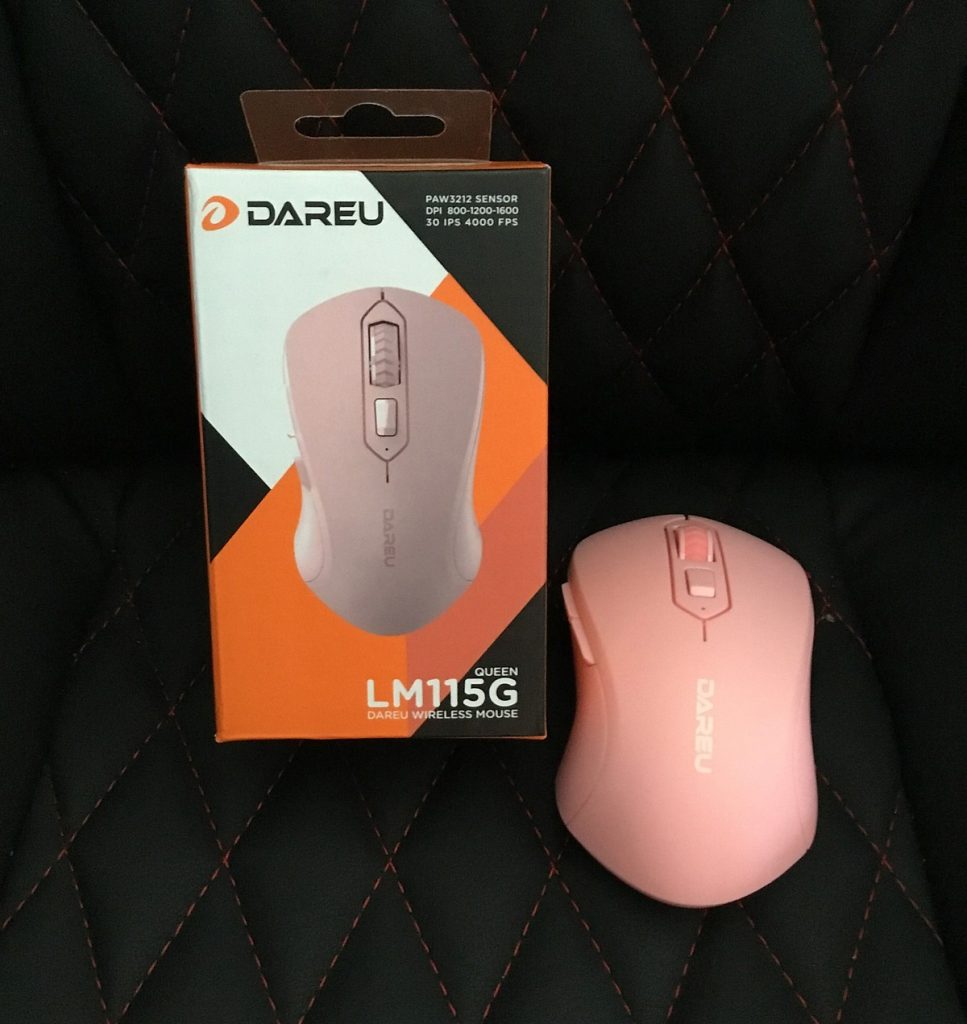 Mô tả Chuột máy tính không dây Dareu LM115G - Bảo hành 24 tháng - 3