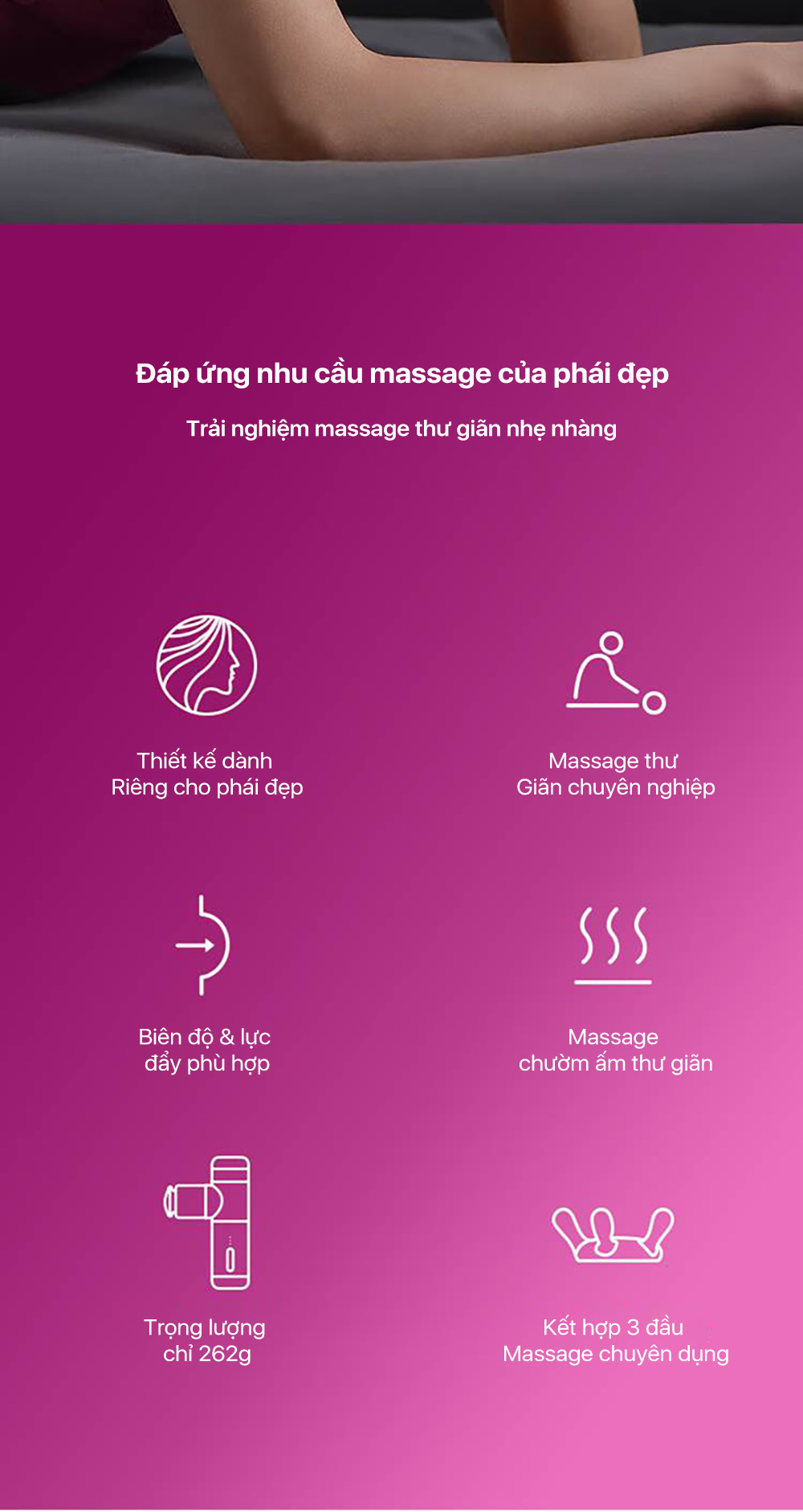 Máy massage Philips 3302G