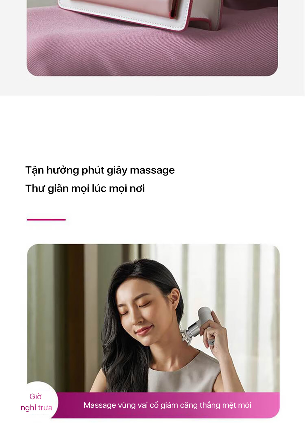 Máy massage Philips 3302G