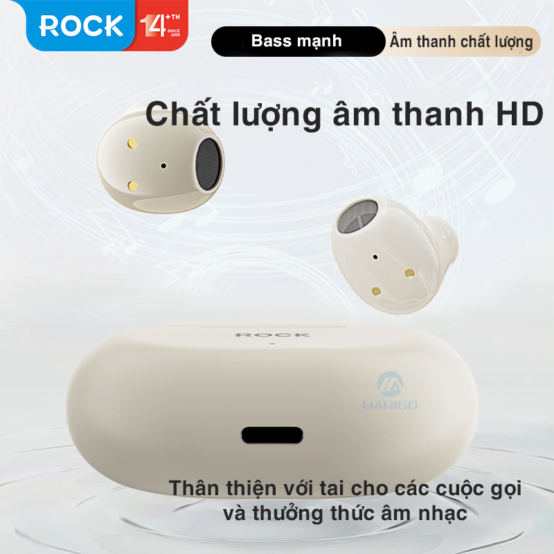 Mô tả Tai nghe bluetooth không dây nhét tai Rockspace EB900 TWS có mic hàng chính hãng bảo hành 12 tháng - 5