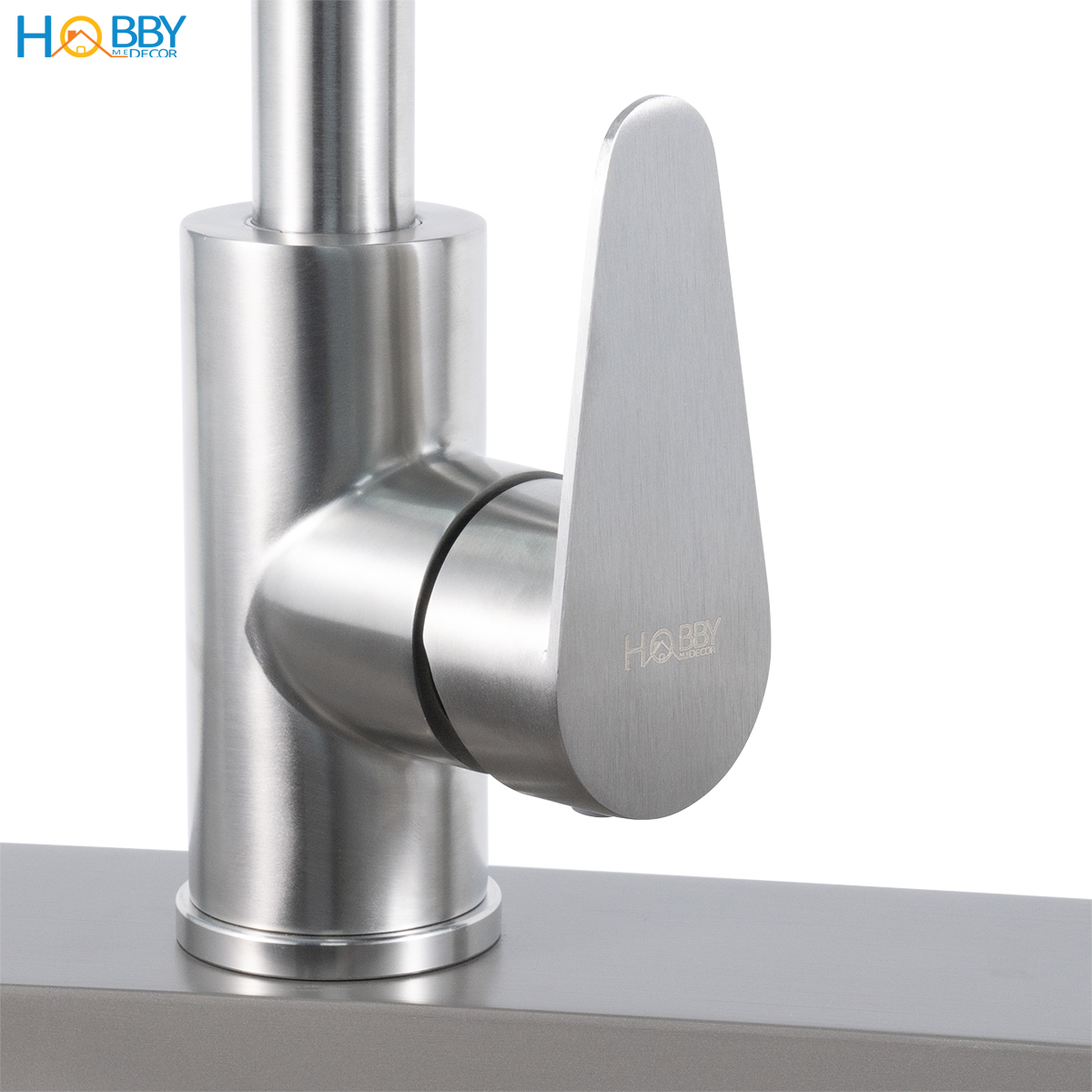Mô tả Vòi nước rửa chén bát nóng lạnh inox 304 Hobby Home Decor CRC2 - 4