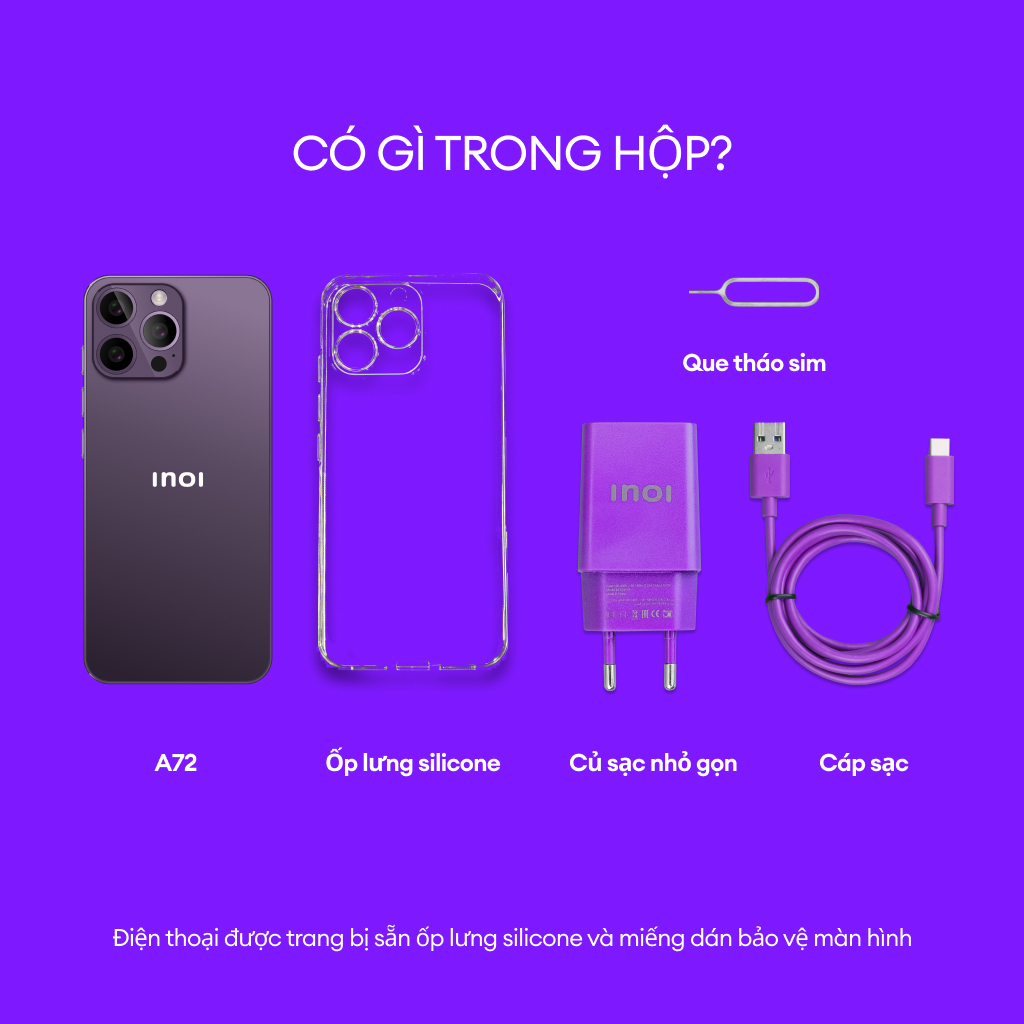 Điện thoại thông minh INOI A72 4GB_128GB | Shopee Việt Nam