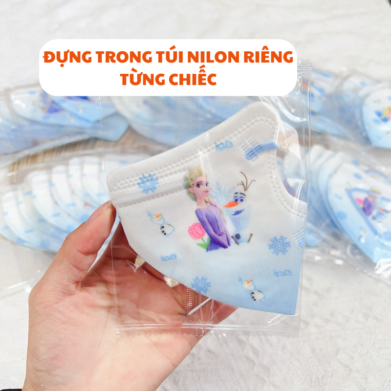 Khẩu trang elsa 3D set 10