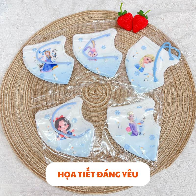 Khẩu trang elsa 3D set 10
