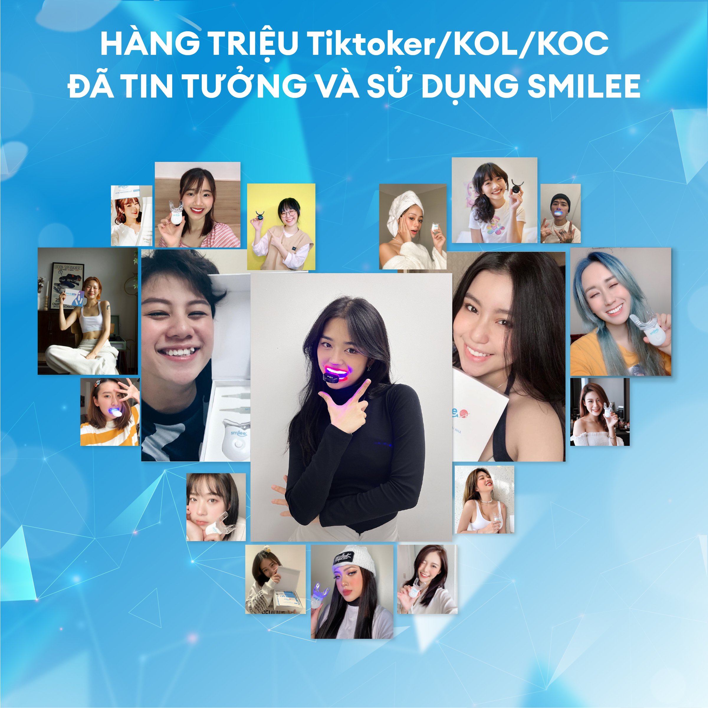 Mô tả Trắng răng tại nhà Smilee Max, trắng từ 3 đến 6 tone sau 1 liệu trình, an toàn cho răng nướu - 5
