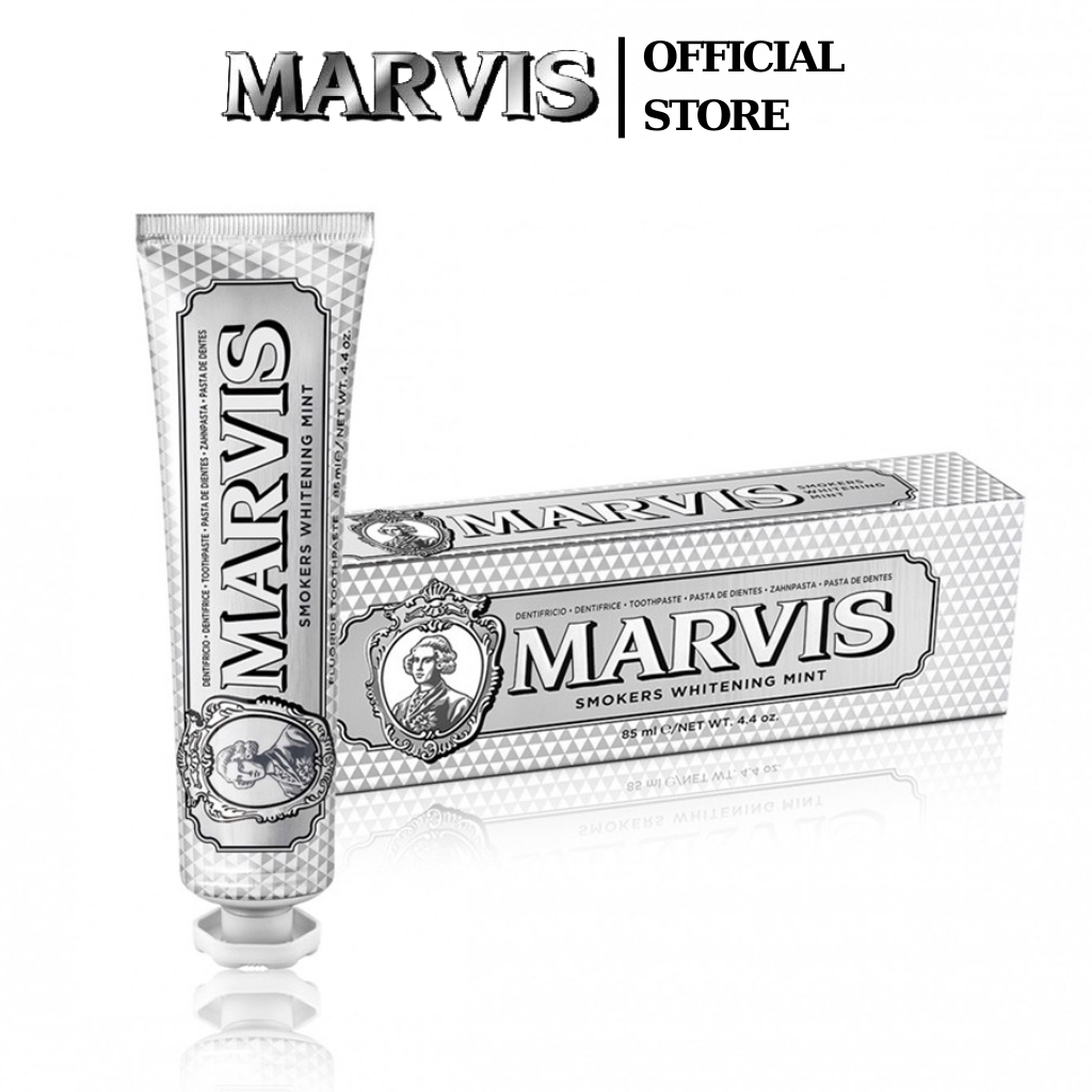 Mô tả Kem Đánh Răng Marvis Smokers Whitening Mint 85ml - MARVIS Chính Hãng - 1