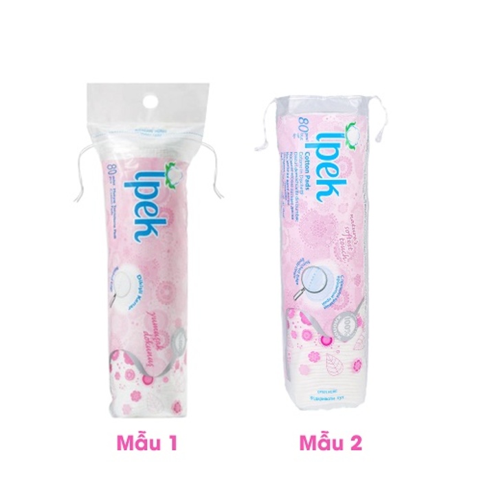 Mô tả Combo 5 gói bông tẩy trang Ipek siêu mềm mịn 80 miếng (5 gói * 80 miếng) - 1