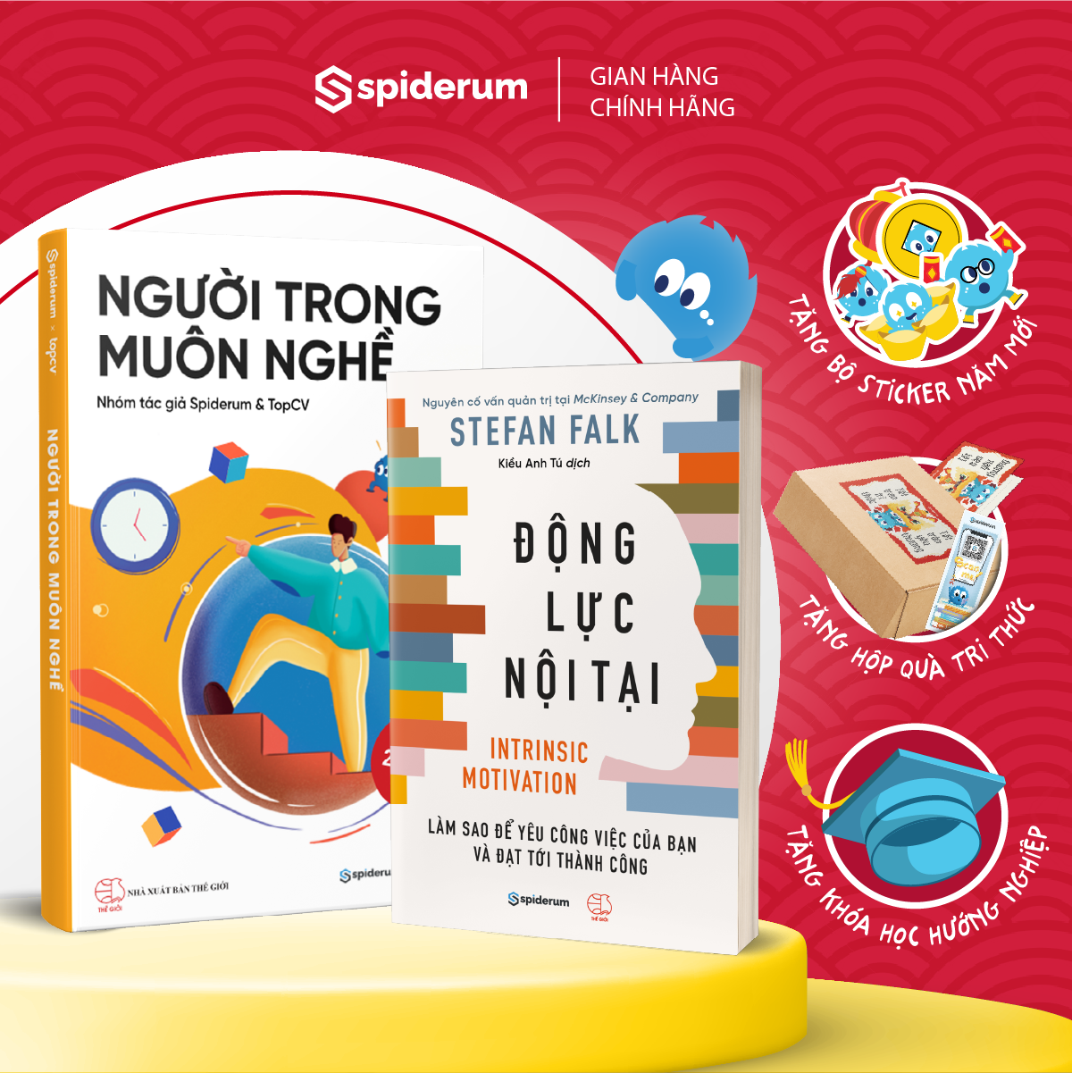 Mô tả Hộp Quà Tri Thức - Combo Sách Hướng Nghiệp - 1