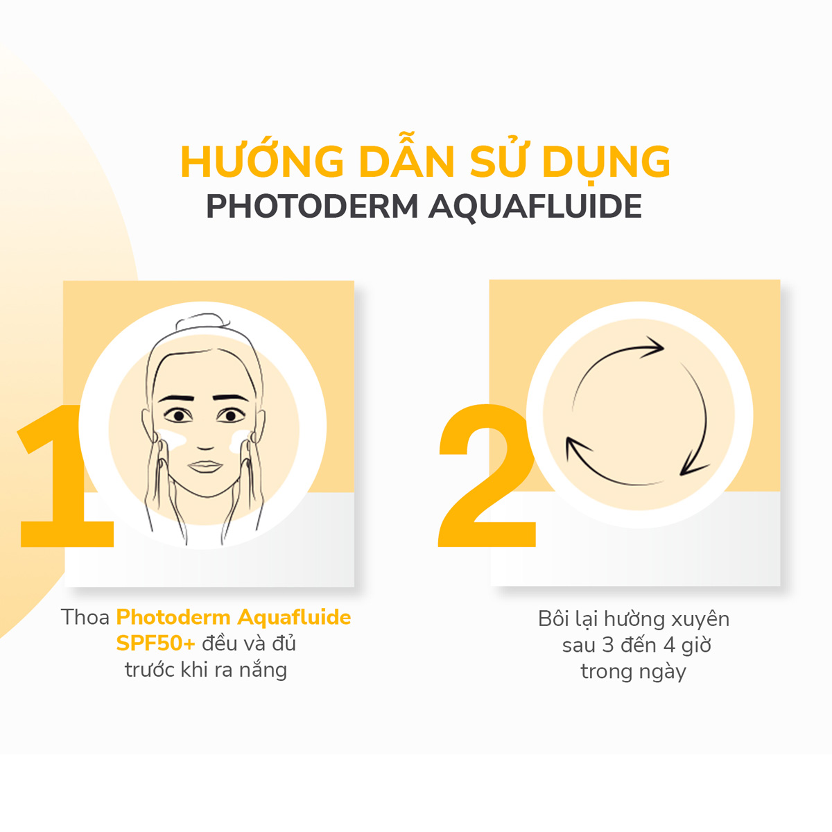 Mô tả Kem chống nắng giảm bóng nhờn cho mọi loại da Bioderma Photoderm Aquafluide SPF50+ Claire 40ml [Màu da] - 3