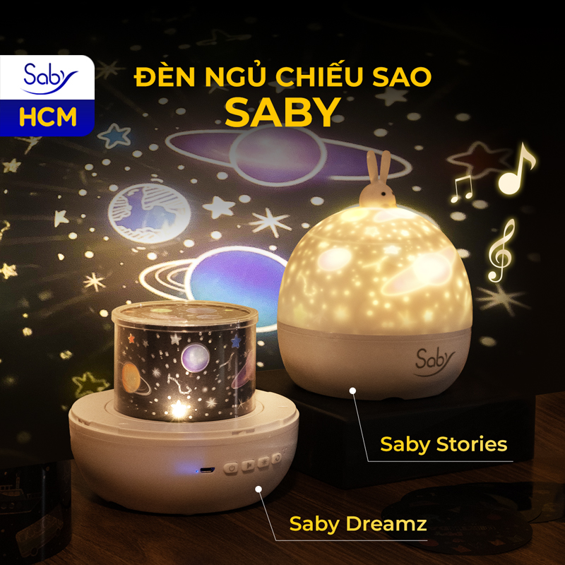 Mô tả Đèn Led chiếu sao Saby hình galaxy dải ngân hà,loa bluetooth, BH 12 tháng pin sạc, xoay 360 độ - 1