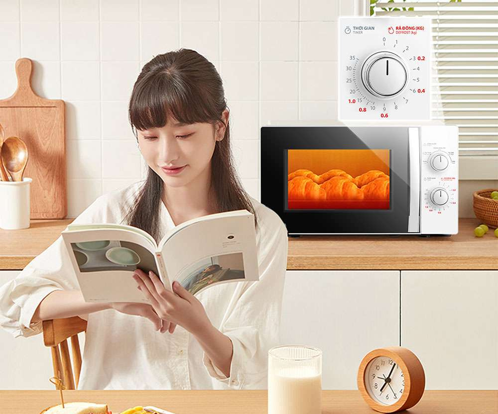 Mô tả Lò vi sóng Toshiba 20 lít MWP-MM20P(WH) / MWP-MM20P(BK) - Hàng chính hãng - 4