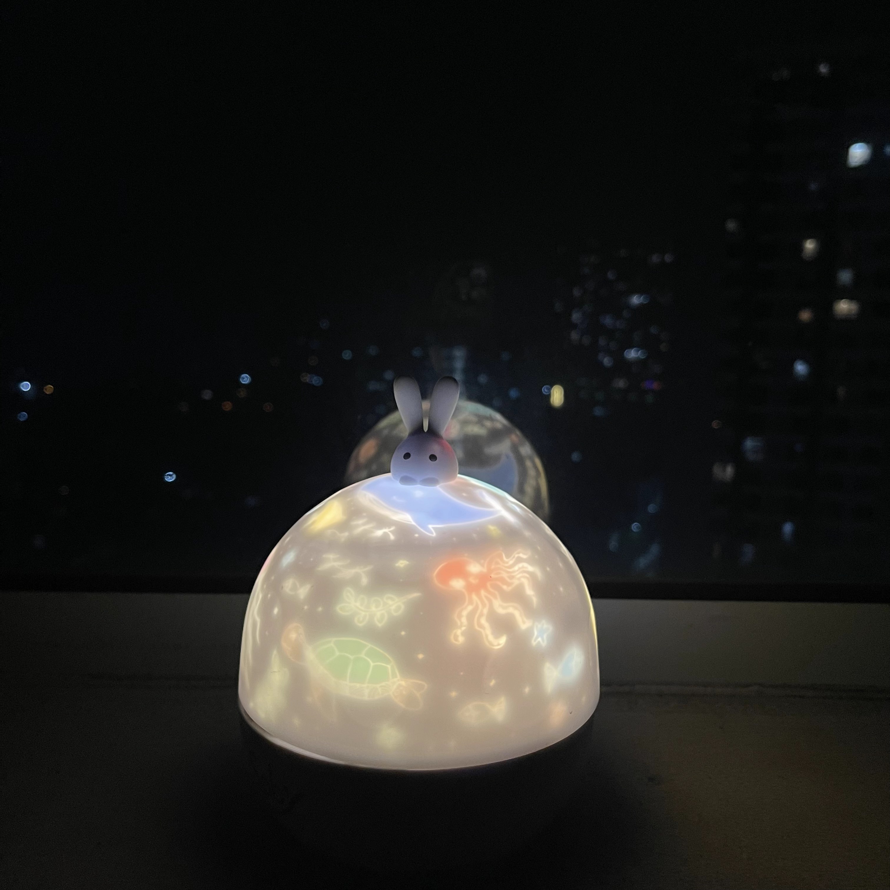 Mô tả Đèn led chiếu sao Saby hình đại dương cùng các sinh vật biển, đèn ngủ phát nhạc loa bluetooth - 3
