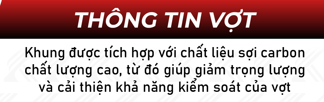 Mô tả Vợt cầu lông Kuno K88 power, công thủ toàn diện, hướng công, lối chơi tấn công nhanh, phản tạt, 4U 82gram ,căng sẵn 11kg - 3