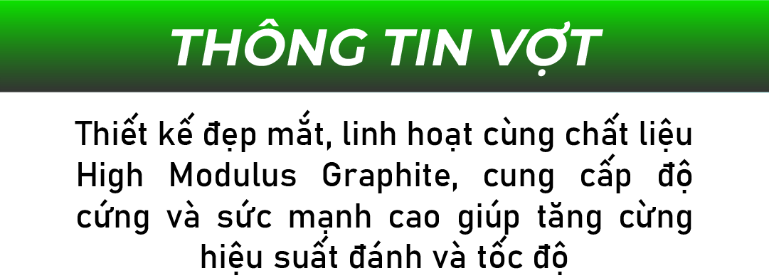 Mô tả Vợt cầu lông KUNO Smart T993 full carbon thiên công, trọng lượng 4u, công nghệ chống rung chống xoắn - Căng Sẵn 11kg - 4