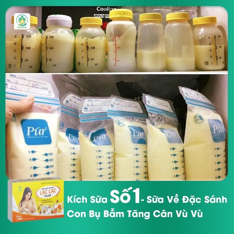 Mô tả Ngũ cốc lợi sữa đặc biệt Lạc Lạc Plus Dr.Maya 600g giúp mẹ sữa nhiều hơn, thơm hơn, bé tăng cân tốt - 9