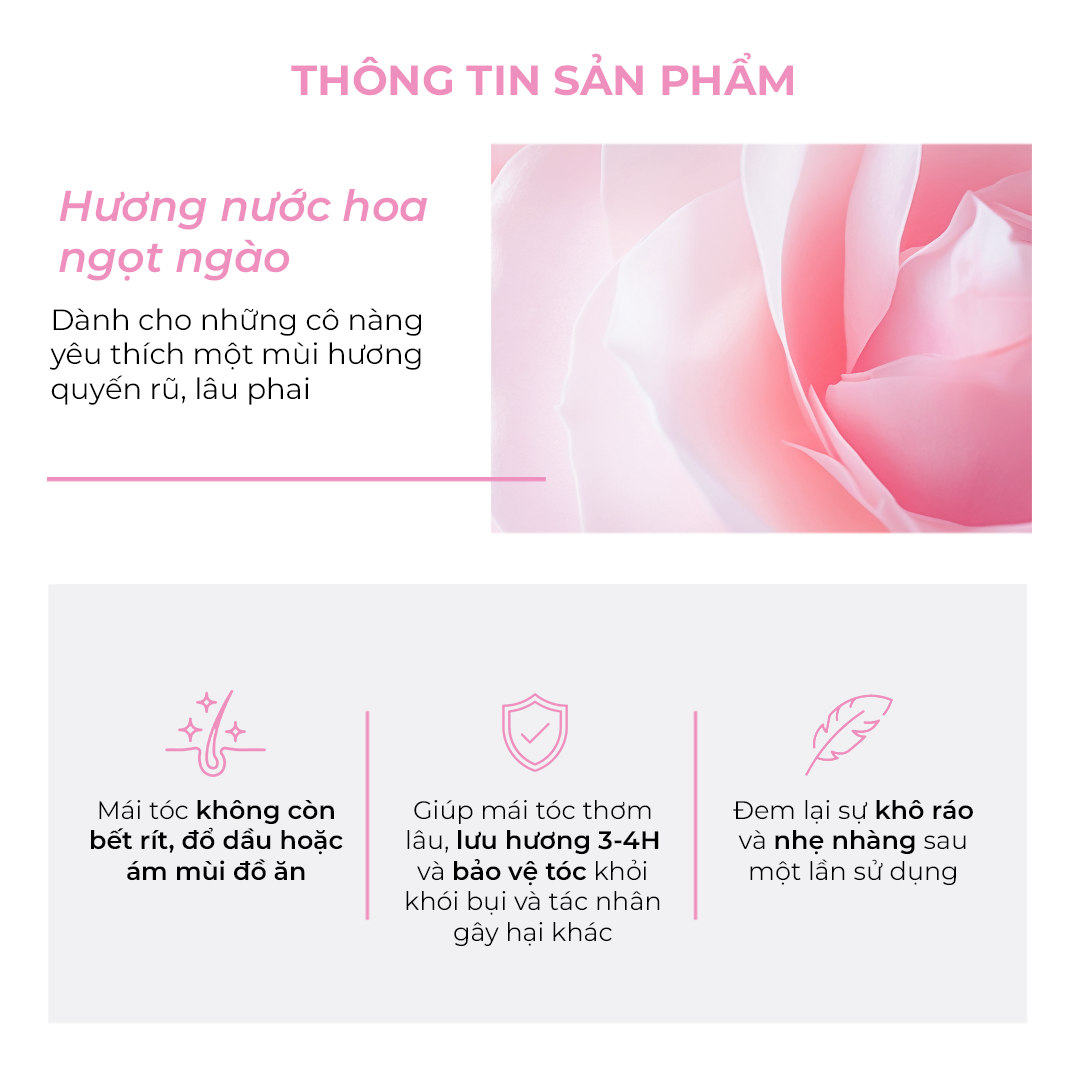 Mô tả Dầu Gội Khô Dry Shampoo Girlz Only Party Nights (Hồng) travel size 100ml - 2