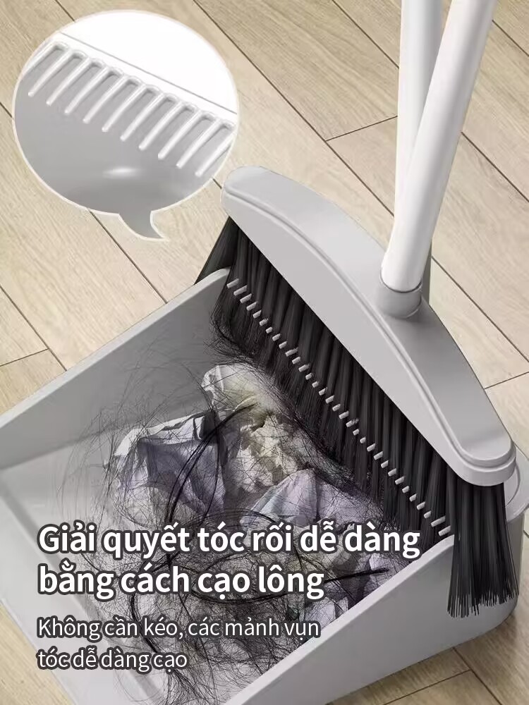 ICON Chổi kèm hót rác Bộ Chổi Quét Nhà Kèm Hốt Rác Cán Dài 2 trong 1 ...