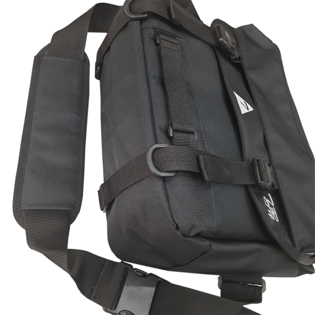 Mô tả Cặp nam đeo chéo TROY Jupiter phối nắp size 37x30x13cm đựng laptop 14inch, chất vải bố chống thấm - 4