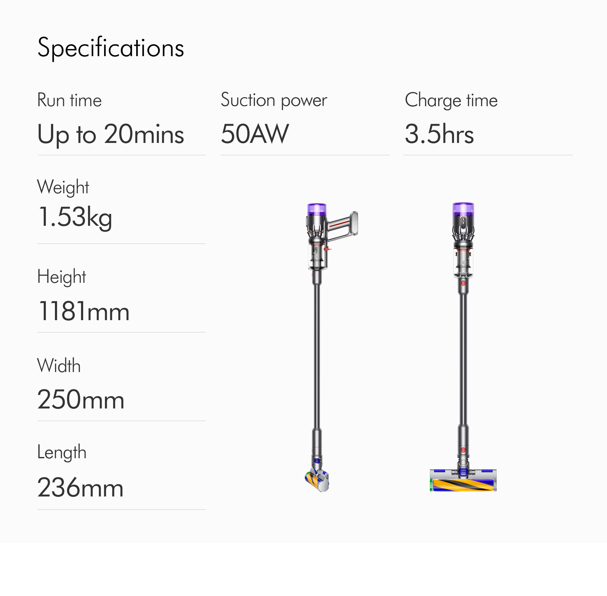 Mô tả Máy hút bụi không dây Dyson Micro ™ - 8