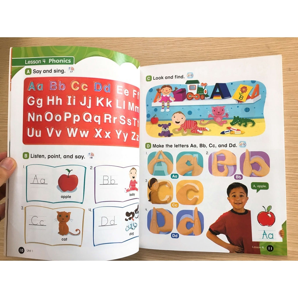 Mô tả Sách - (bộ 2 cuốn) Everybody Up Starter - Bản 2nd - Tặng file nghe - 1
