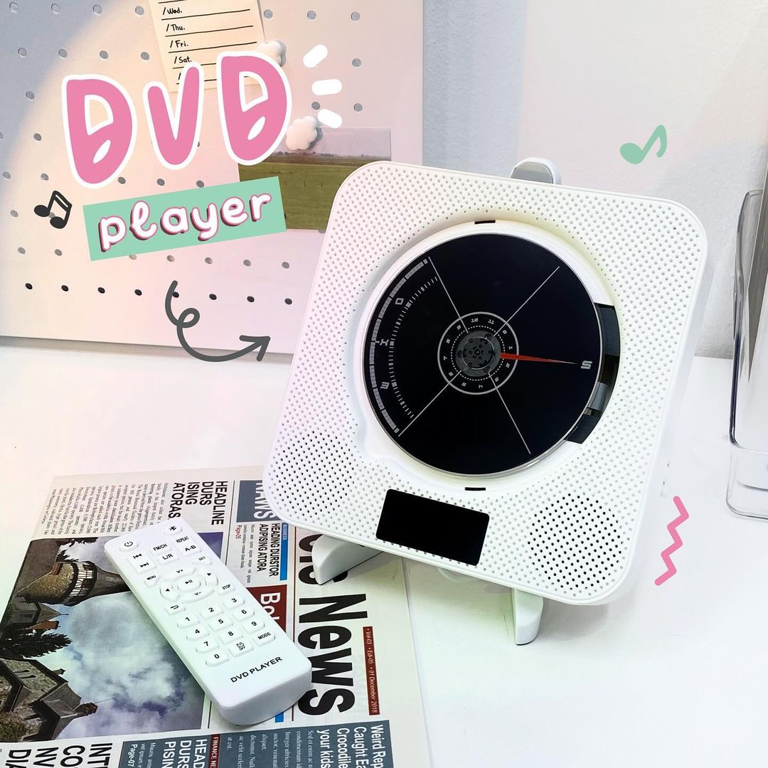 [Tặng Sticker] Loa Bluetooth Kết Hợp Máy Chạy Đĩa DVD Chính Hãng KECAG ...