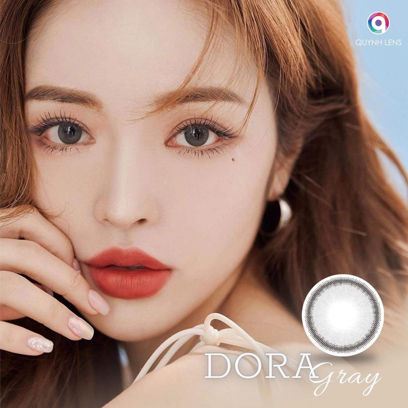 Mô tả Kính áp tròng QUYNH LENS Dora Gray 0-8 độ - 2