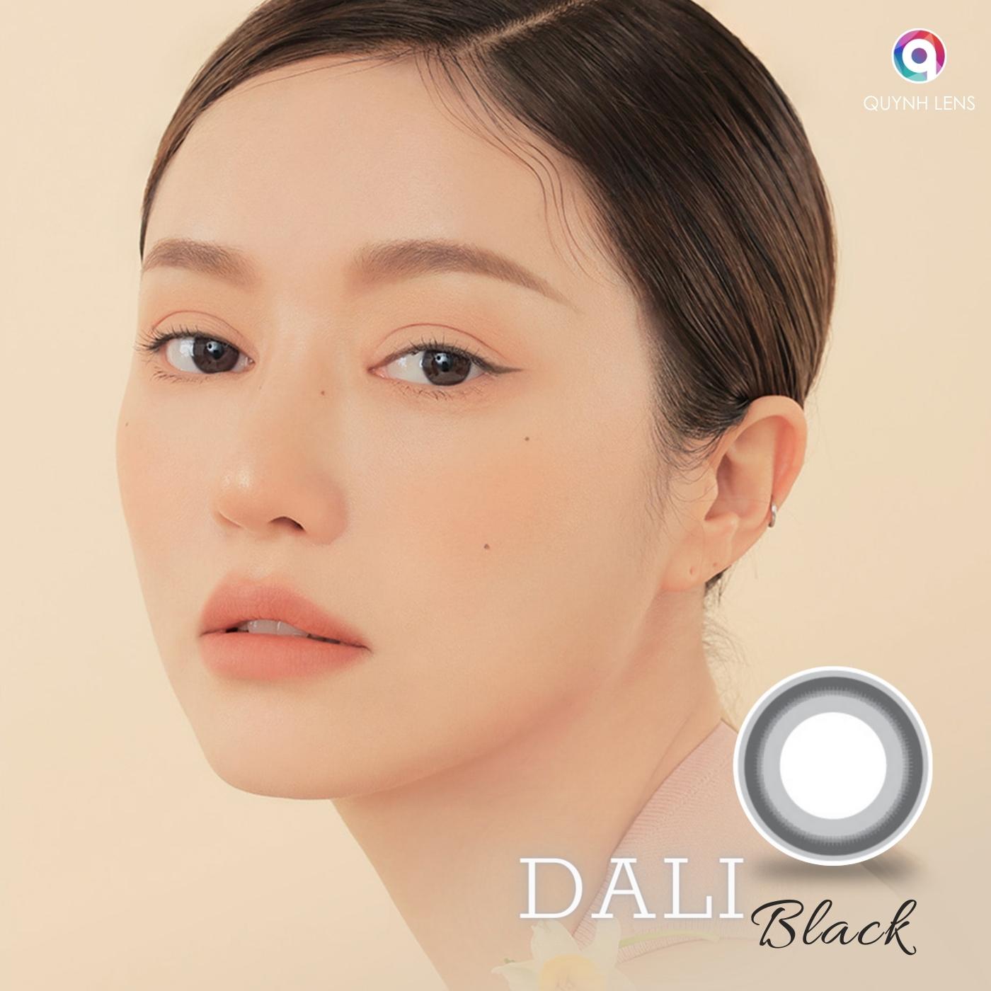 Mô tả Kính áp tròng QUYNH LENS Dali Black 0-8 độ - 2