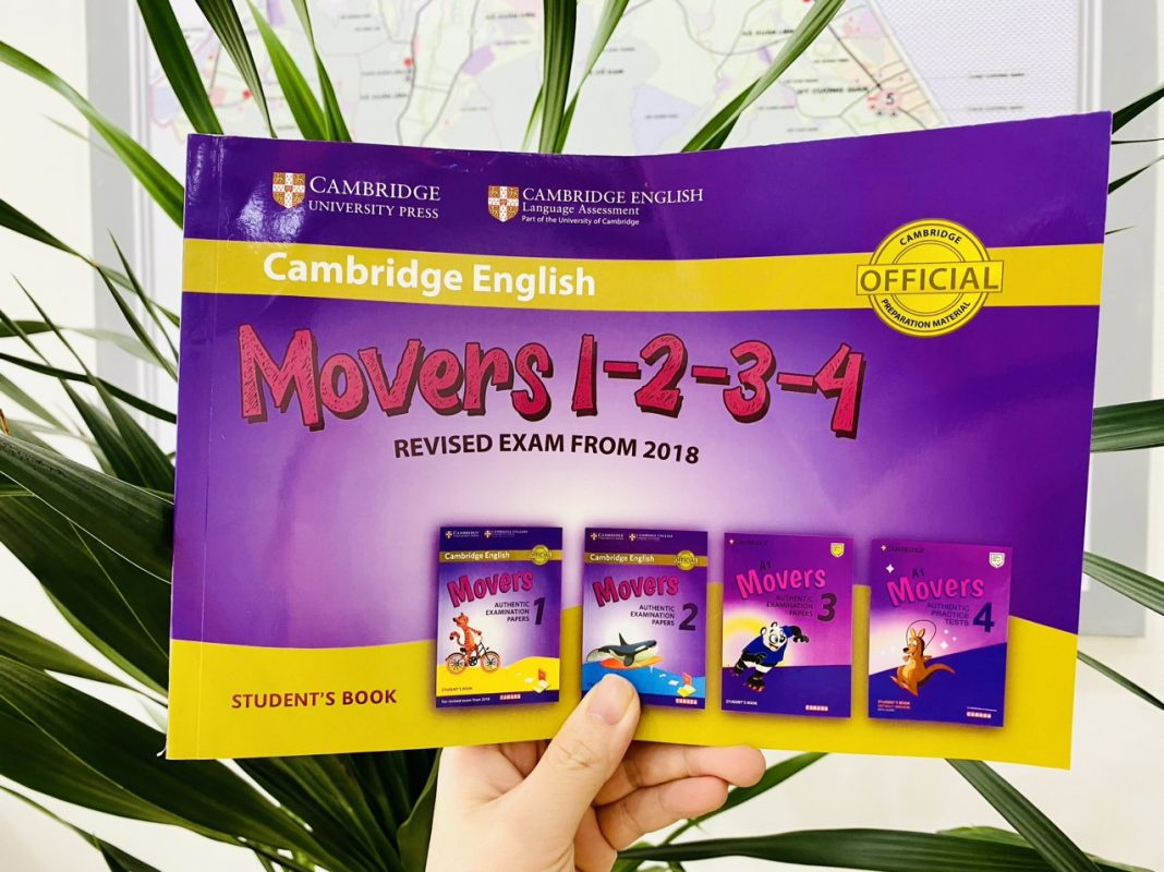 Mô tả Sách - Cambridge Movers in gộp 1-2-3-4 - 1