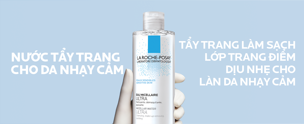 Mô tả Nước tẩy trang làm sạch sâu cho da nhạy cảm La Roche-Posay Micellar Water Sensitive Skin 400ml - 3