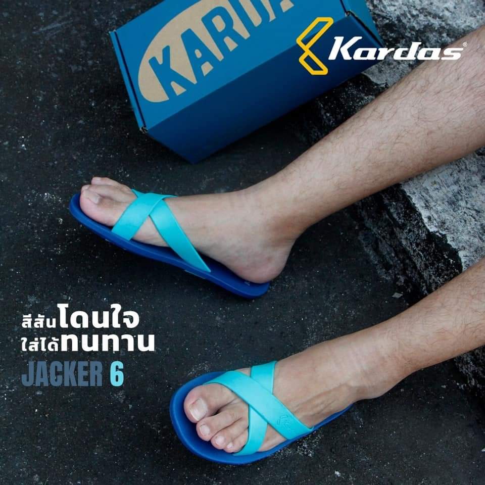 Mô tả Dép Thái Lan Quai Chéo Cao Su KARDAS Jacker 6 - 1