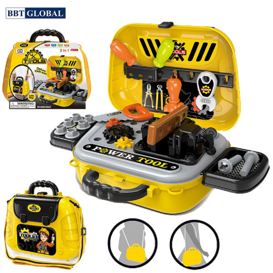 Chi tiết bộ đồ chơi sửa chữa cặp đeo chéo 008-932A