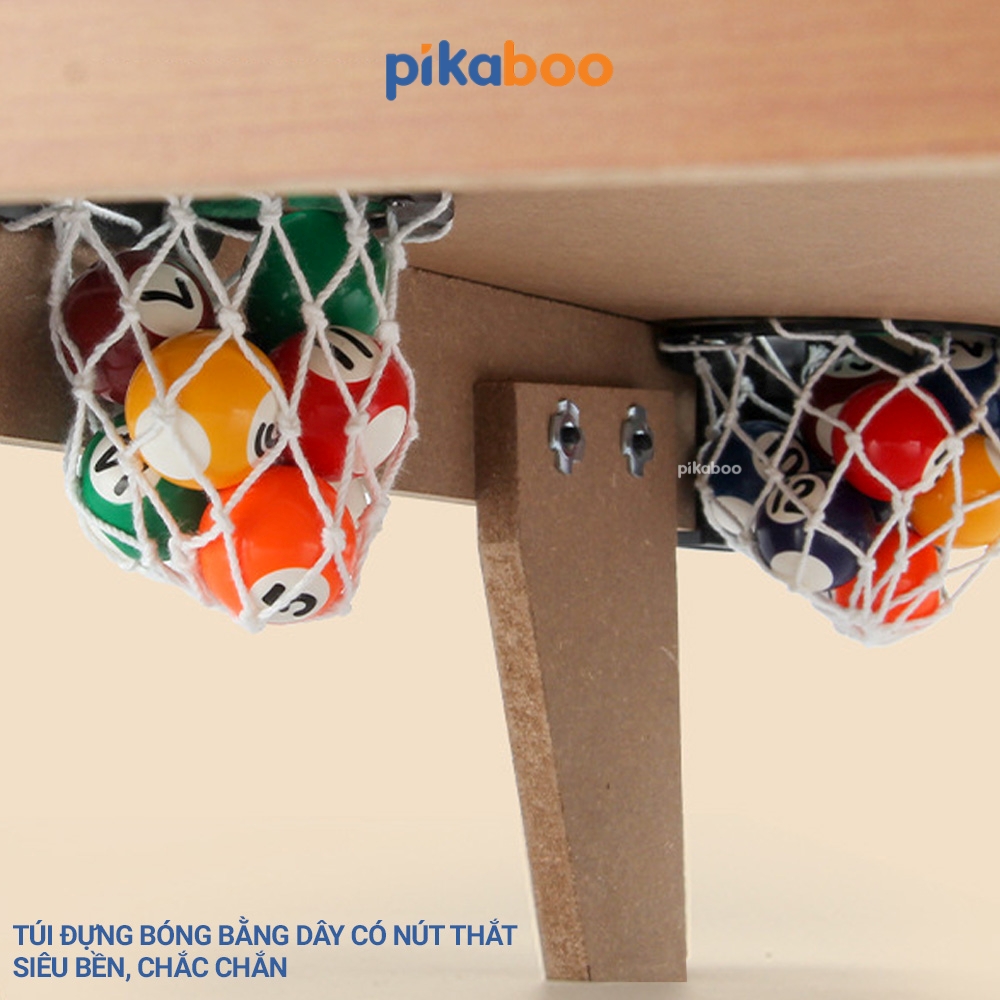 Mô tả Đồ chơi thể thao bàn bi a Pikaboo mini cho bé chất cao cấp an toàn giúp bé vận động phát triển - 5
