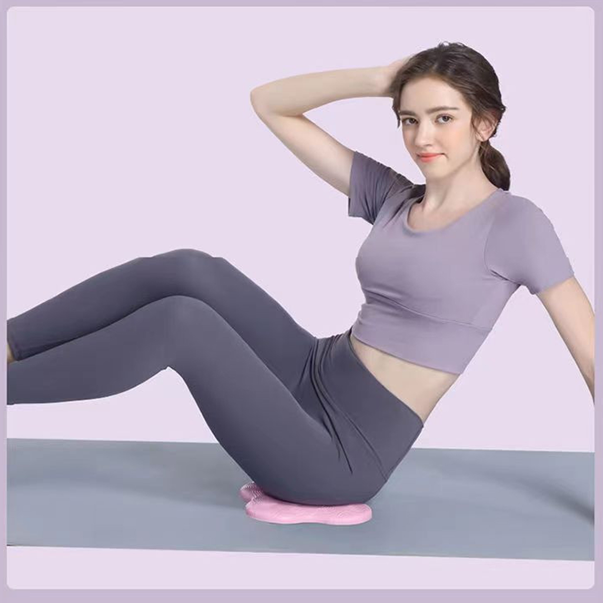 Mô tả Đệm Kê Bảo Vệ Gối, Đầu, Khủy Tay Tập Yoga Đệm PAD 120g Cao Su Hỗ Trợ Giảm Đau Đầu Gối Các Tư Thế YOGA Chính Hãng Amalife - 12