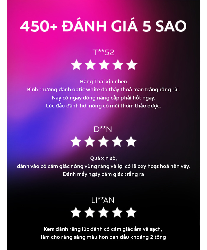 Mô tả Bộ 2 Kem Đánh Răng Colgate trắng răng TRONG 3 NGÀY Optic White O2 với Oxy Hoạt Tính 85g/tuýp - 4