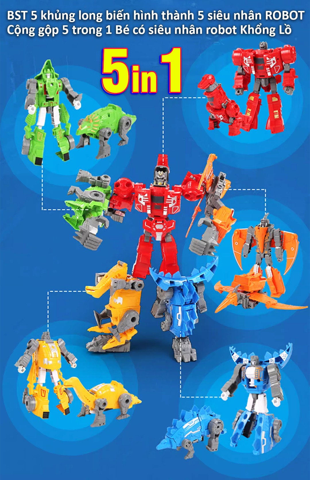 Mô hình robot khủng long khổng lồ BBTGlobal