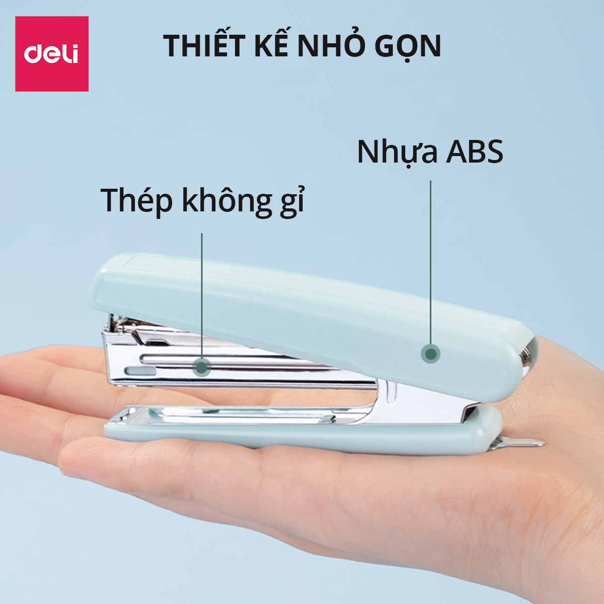 Dập Ghim Học Sinh Văn Phòng Mini Deli 30 Trang Ghim Bấm Giấy Số 10 Màu ...