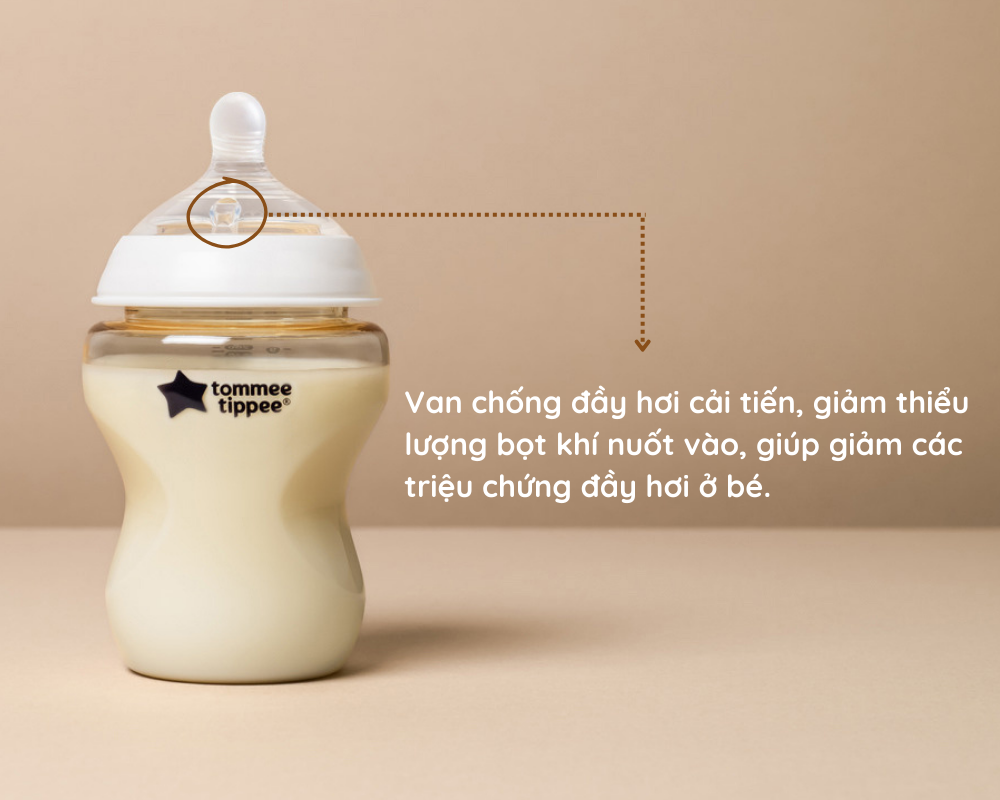 Mô tả Combo 2 Bình Sữa PPSU Ty Siêu Mềm Tự Nhiên Tommee Tippee Natural Start 150ml & 260ml - 3