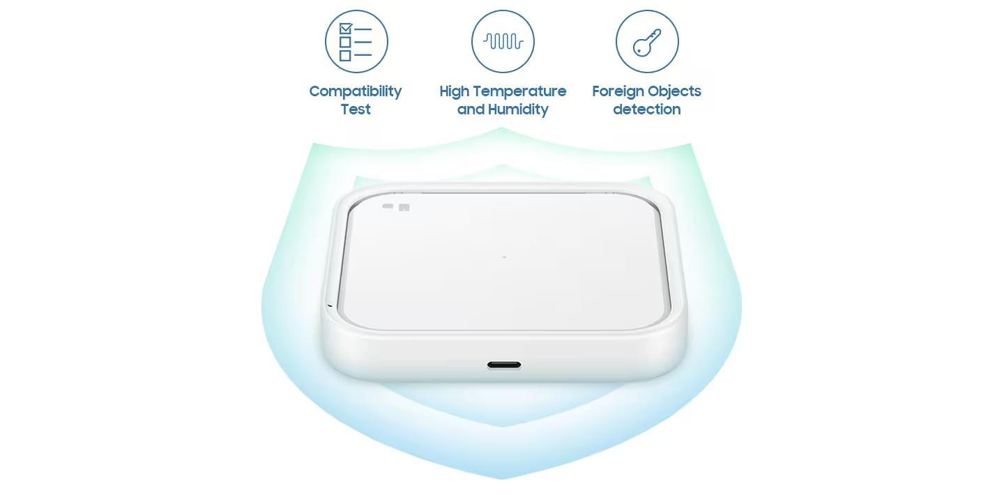 Mô tả Đế sạc không dây Samsung 15W kèm cáp P2400 - Bảo hành chính hãng - 1