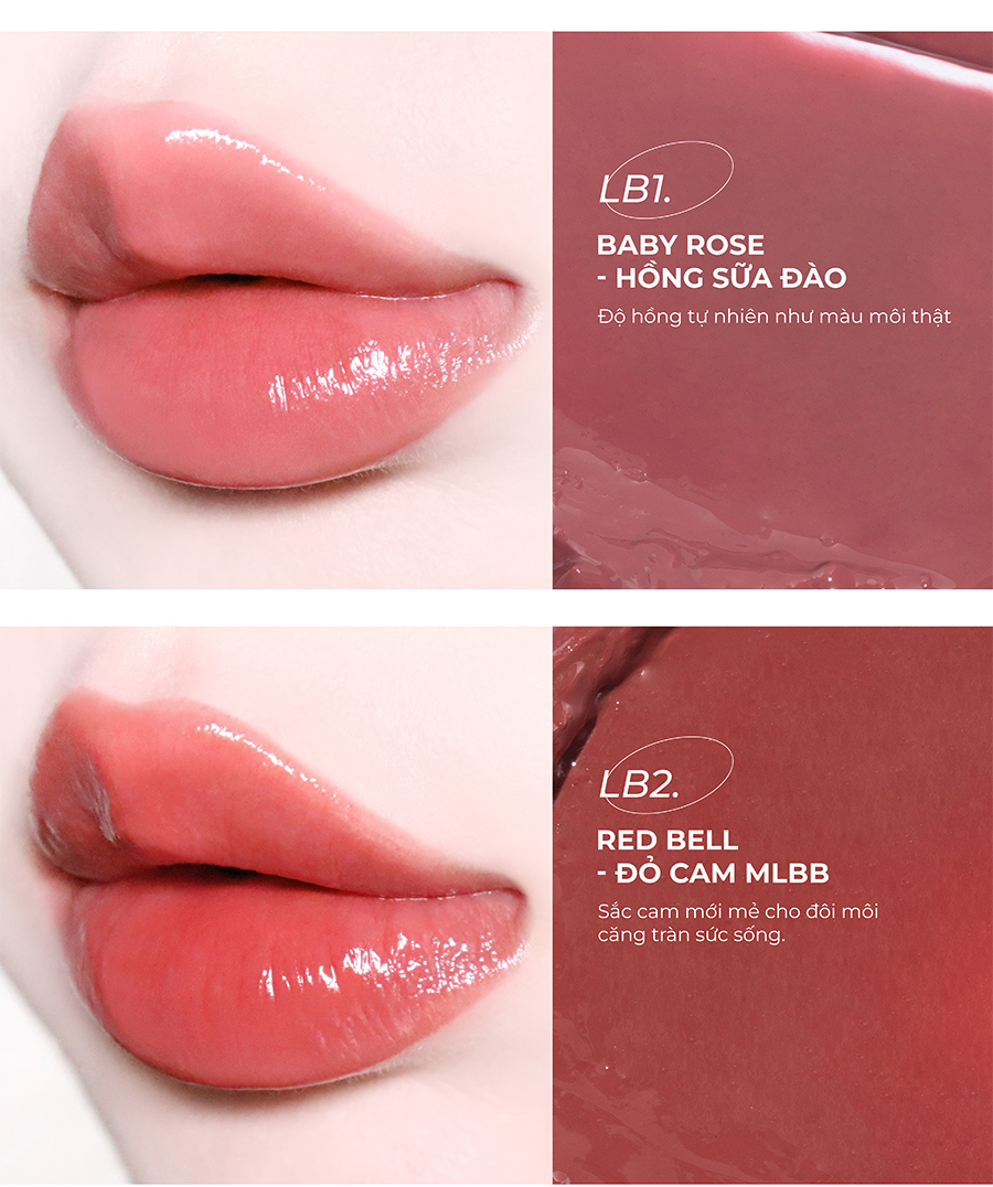 Mô tả [Livestream] Son Dưỡng Ẩm Môi Có Màu Merzy Siren Melting Color Lip Balm 3g - 8
