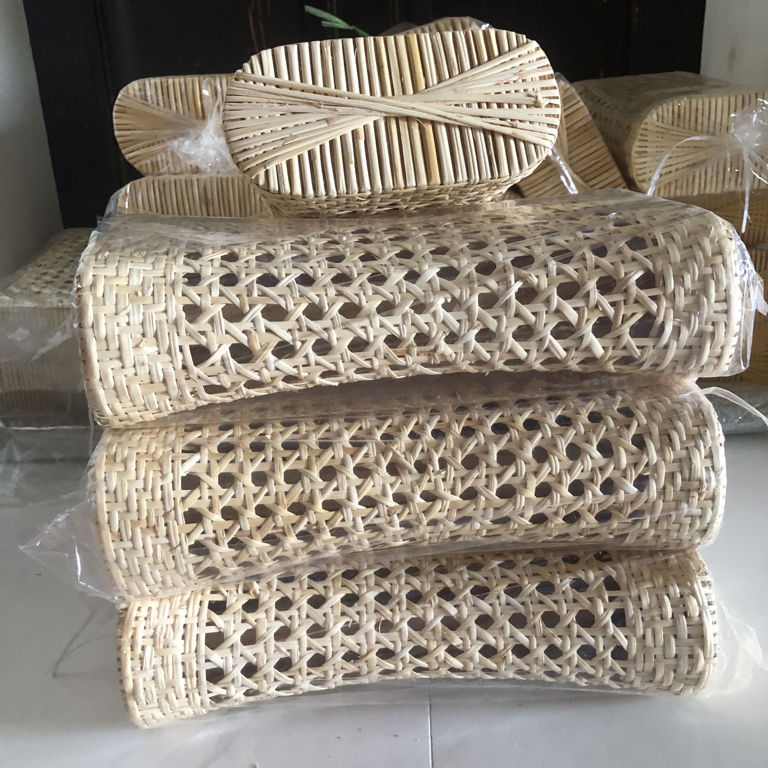 Gối mây tre đan, chất liệu mây tự nhiên cao cấp | Shopee Việt Nam