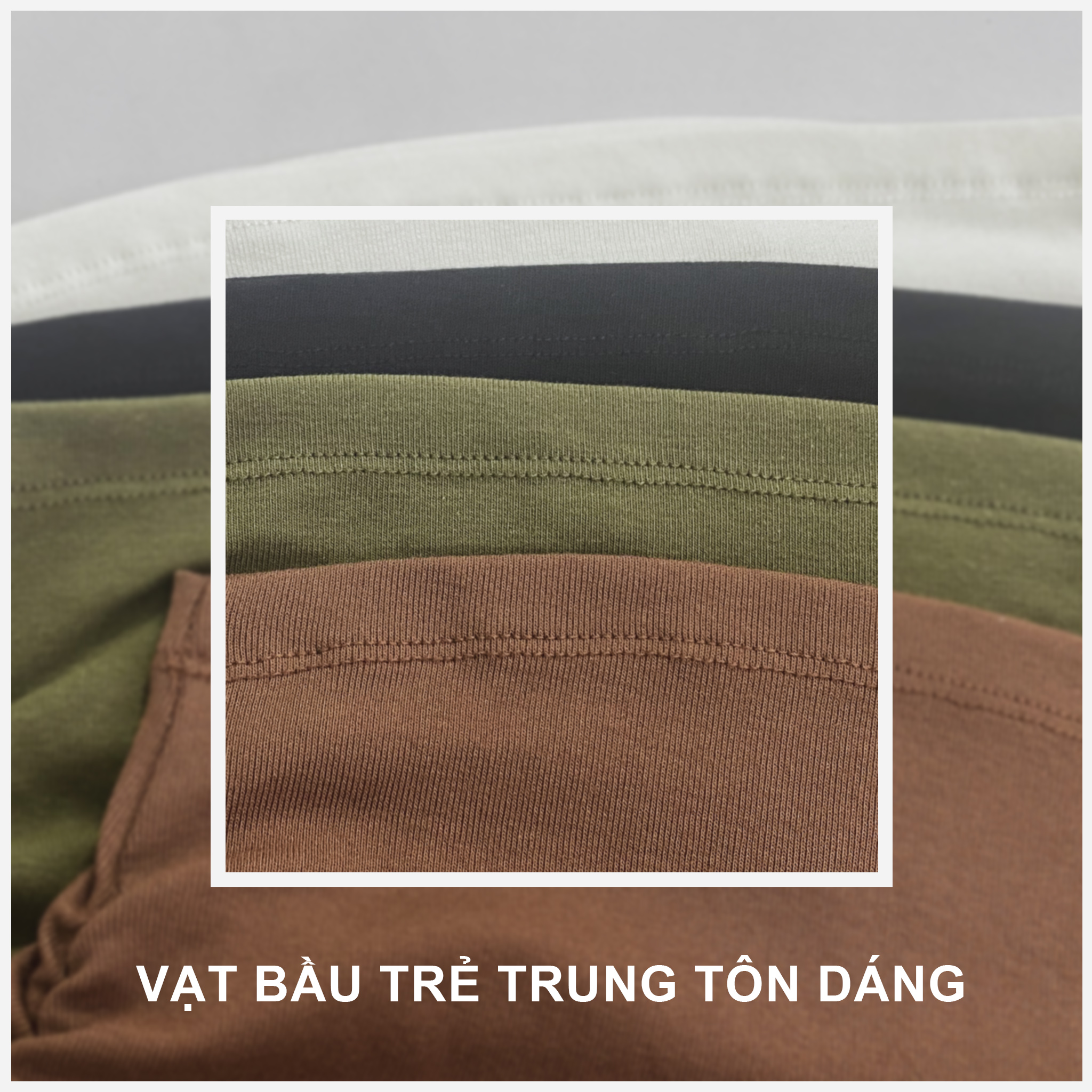 Mô tả Áo Croptop cộc tay Gladimax F88 chất thun cotton co giãn, cổ cao, nhún eo cá tính, trẻ chung - 4