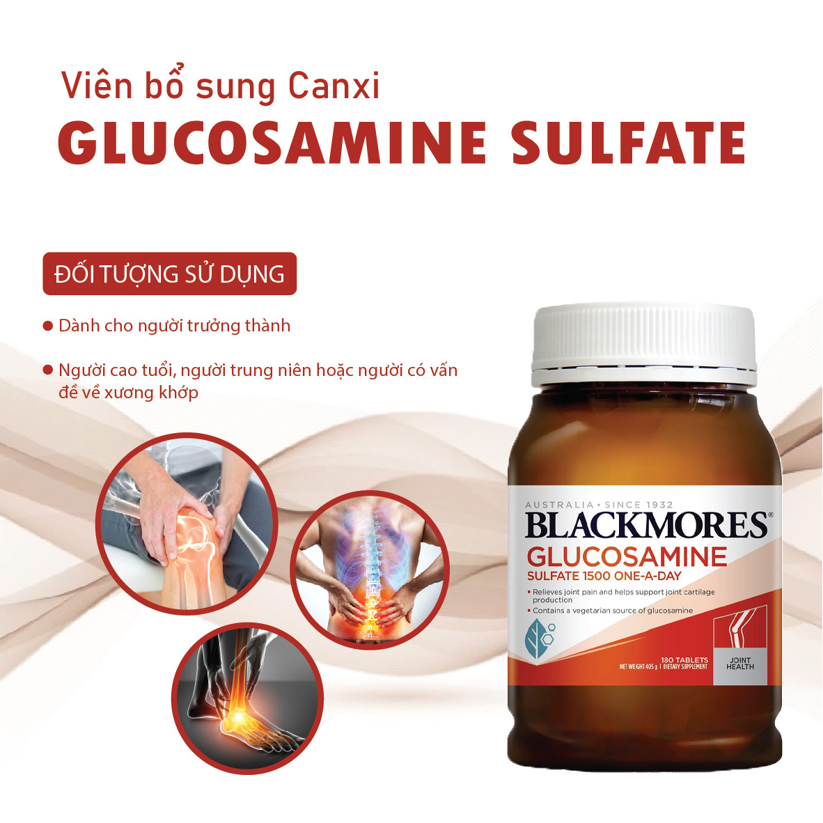 Blackmores Glucosamine Sulfate 1500mg