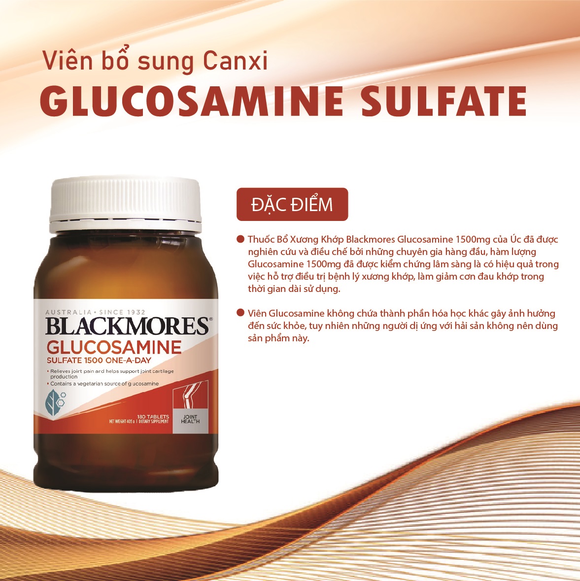 Blackmores Glucosamine - Hộp