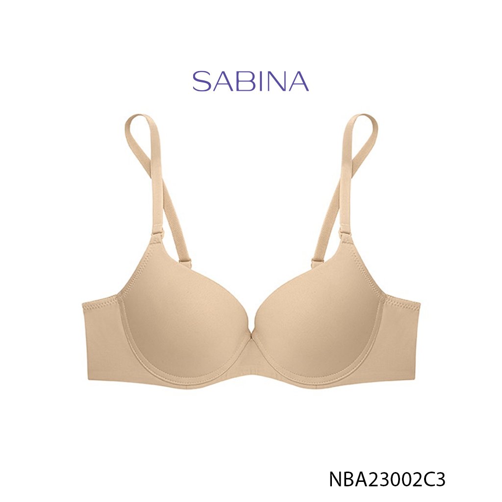 Mô tả Áo Lót Mút Dày Siêu Nâng Ngực Màu Trơn Basic Doomm Doomm By Sabina NBA23002 (tương tự SBA7998) - 1