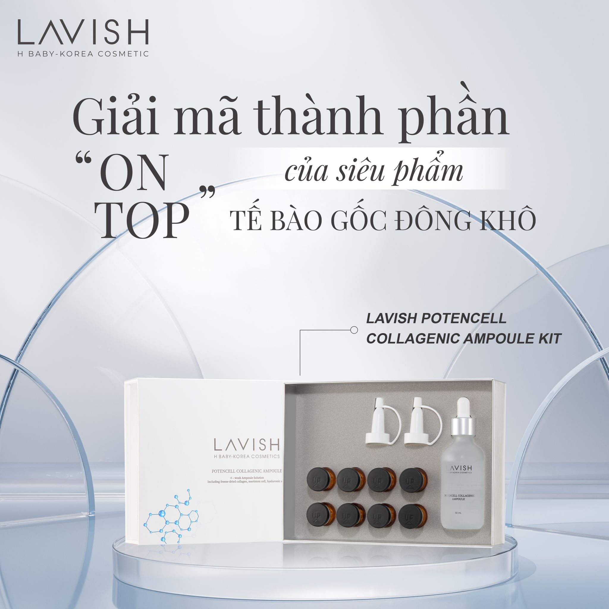 Mô tả Bộ tinh chất trẻ hóa da chuyên sâu TBG Đông Khô - 1