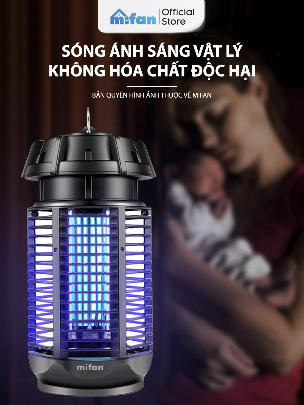 Đèn bắt muỗi MIFAN - Thông số